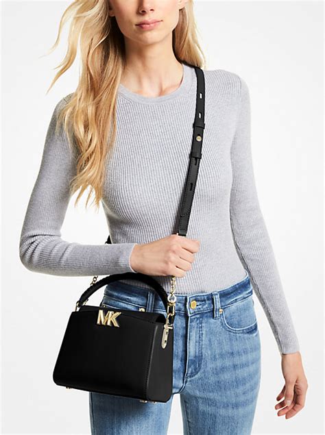 michael kors karla small|Karlie Small Leather Crossbody Bag .